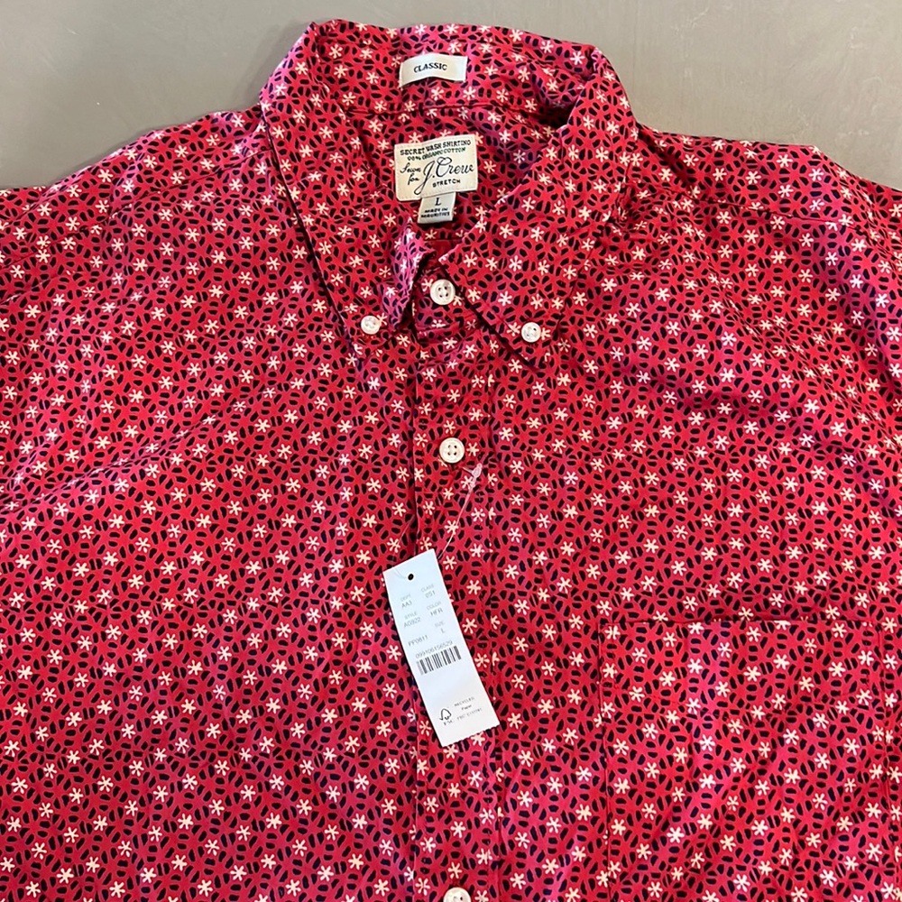 Jcrew - Secret wash shirt stretch